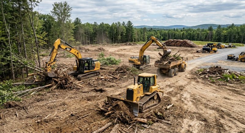 Commercial Site Clearing in Atlanta, GA
