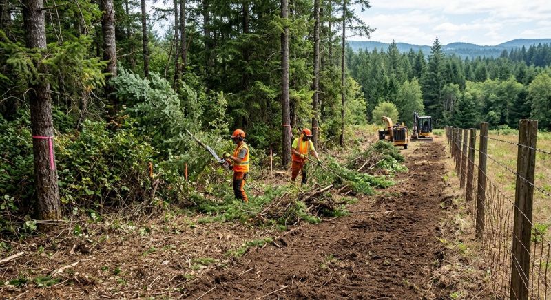 Pool Land Clearing in Gwinnett County, GA