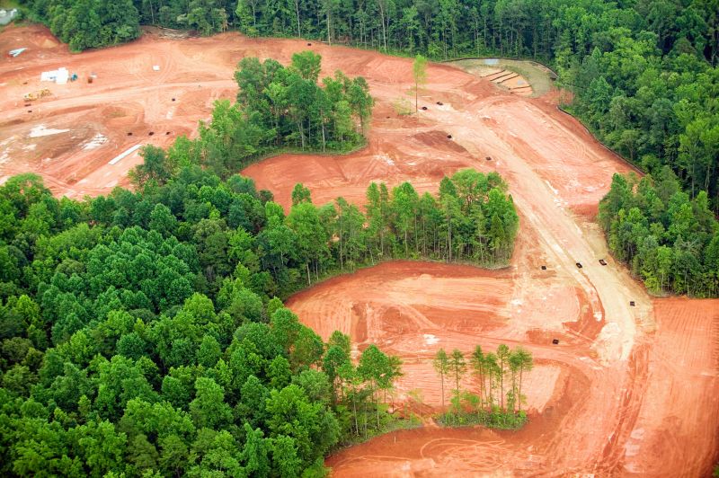 Construction Site Land Clearing in Cumming, GA