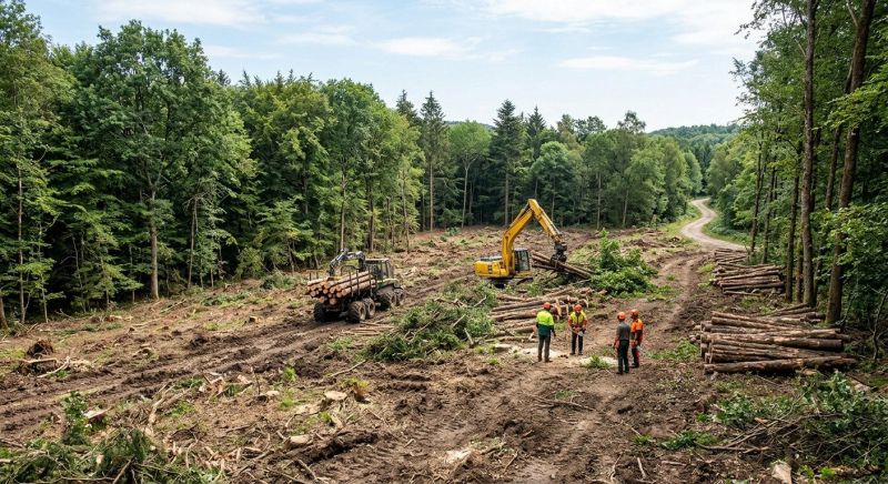 Slope Clearing in Gwinnett County, GA