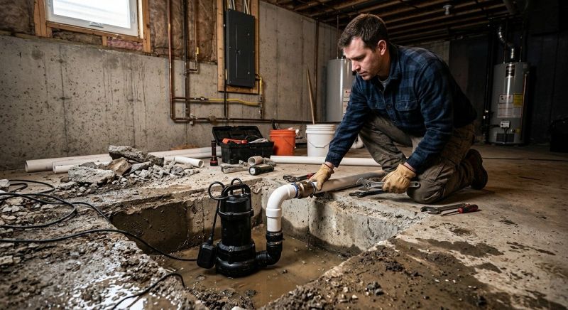 Sump Pump Plumbing in Mobile, AL
